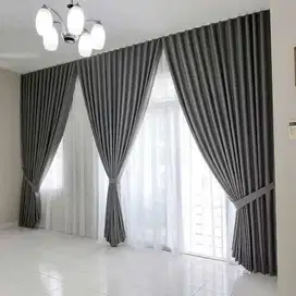 Beli Gorden Jendela Minimalis Tirai Gordyn Blackout Hordeng Custom