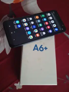 Samsung Galaxy A6 Plus Fullset Mulus