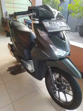Honda beat deluxe CBS ISS type tertinggi pjk on pnjng tgn 1 gress ori