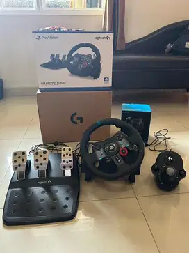 Logitech g29 steering wheel + shifter