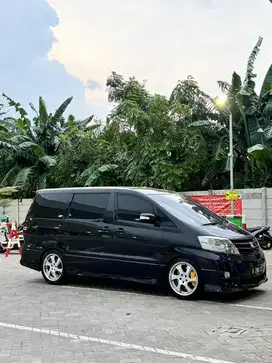 Toyota alphard 2007 tipe V 2.4 a/t automatic bensin original anh10 cbu