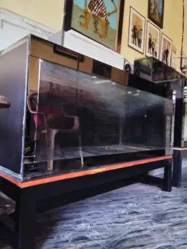 aquarium full set + meja hollow