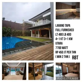 JUAL/SEWA RUMAH LUX ADA KOLAM RENANG DI KOTA BARU PARAHYANGAN BANDUNG