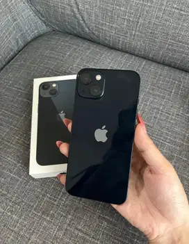 iPhone 13 128gb midnight garansi resmi ibox fullset nominus