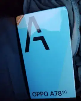 Oppo A78 5g RAM 8/256 GB