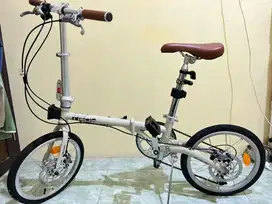 Element Folding / Sepeda Lipat Troy 8Sp 16Inch Pastel Edition