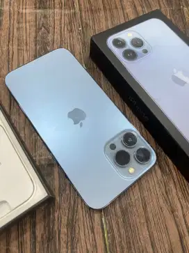 iPhone 13 pm 128gb biru iBox fullset