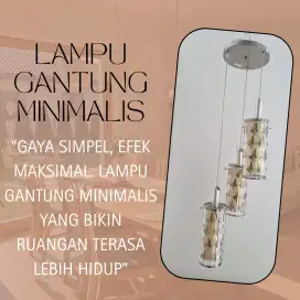 Lampu Gantung Minimalis