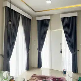 Termurah Gorden Free Survey Wallpaper Dinding Korden Gordeng  Horden