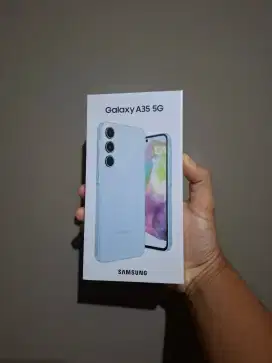Samsung A35 8/256 hp baru tanpa kepala charger