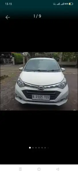 Sigra 1.2  putih th 2019