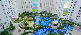 Sewa studio Educity tower Yale view pool, lantai rendah