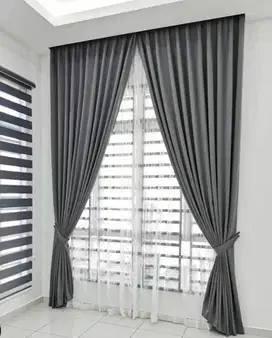 Beli Tirai Gorden Jendela Gordyn Mewah Hordeng Model Terbaru Murah