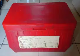 jual cooler box es merk cocacola masih bagus ga bocor