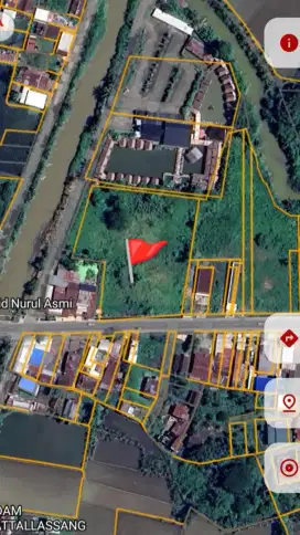 Dijual Tanah strategis dijalan poros samata depan saung rindu alam