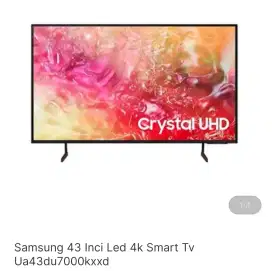 Samsung 43du7000 smart tv murah banget