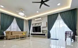 Melayani Tirai Gorden Jendela Gordyn Mewah Hordeng Model Terbaru Murah