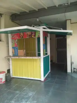 Booth Container bekas seperti baru