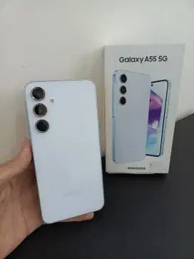Samsung A55 5G 8/256 Garansi ON, Fullset Ori, Mulus, Nominus, Siap Pke