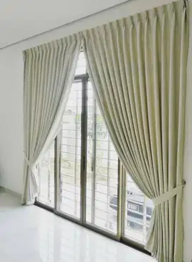 Pusat Tirai Gorden Jendela Gordyn Mewah Hordeng Model Terbaru Murah
