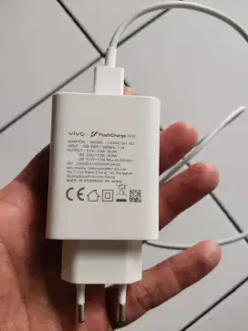 Charger casan ori original Vivo 44 Watt FLASH CHARGE asli,dijamin 100%