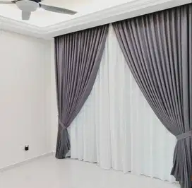 Termewah Tirai Gorden Jendela Gordyn Mewah Hordeng Model Terbaru Murah