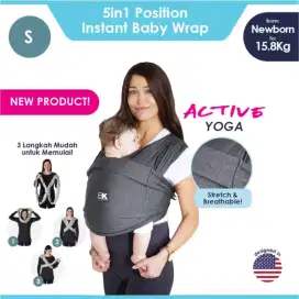 Gendongan bayi M shape