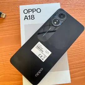 OPPO A18 4/128 second mulus no minus