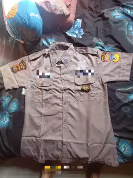 DI JUAL BAJU PDH WRNA COKLAT
