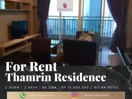 Disewakan Apartemen Thamrin Residence Premier 2BR View Grand Indonesia