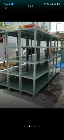 Rak besi siku baru