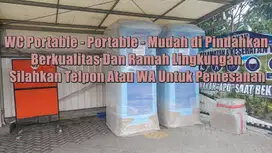 Stok!! Toilet Portable ,Toilet Event, Toilet Proyek , Siap Kirim Seind