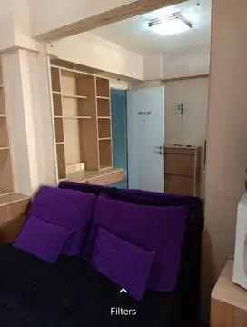 Apartemen Green Pramuka sewa Bulanan Type studio Full Furnish