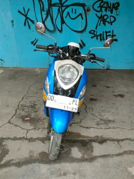 Yamaha fino sporty 125 cc 2019 biru