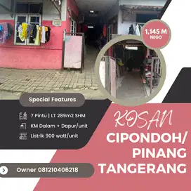 JUAL CEPAT KONTRAKAN AREA PABRIK DPR PINANG CIPONDOH TANGERANG