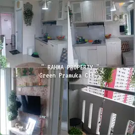 Sewa Tahunan Tower Magnolia 2Br Hoek Furnish Green Pramuka City