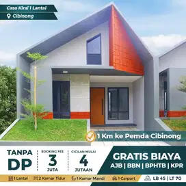 RUMAH TERLARIS DP NOL VIRAL KAWASAN PEMDA CIBINONG