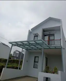Free biaya KPR, DP all in, Rumah cluster rasa villa 2 Lt di cilame
