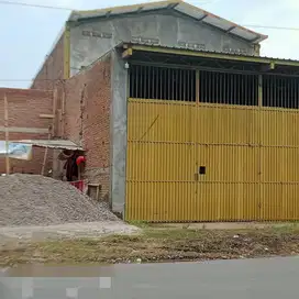 Gudang 500 m2 siap pakai di Sukoharjo