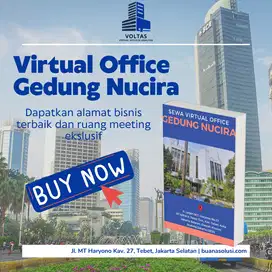 VIRTUAL OFFICE PAKET HEMAT GEDUNG NUCIRA JAKARTA SELATAN