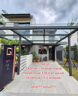 di jual rumah type terbaru di Lippo Cikarang berkonsep apart house