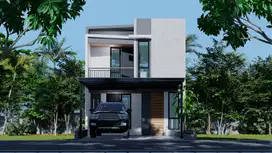 Rumah Minimalis 2 Lantai Bebas Banjir