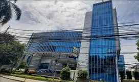 Disewakan Ruang Kantor, Luas 185m2 di Gedung Pakarti Centre,