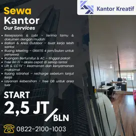 Disewakan Ruang Kantor Murah di Kemang