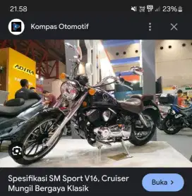 Motor bekas SM V16 sport
