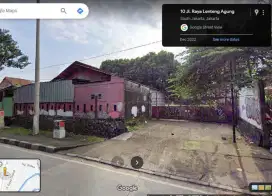 Dijual cepat tanah strategis akses pinggir jalan raya lenteng Agung