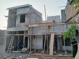 Rumah on progress  Bisa kpr jakarta 2 lantai