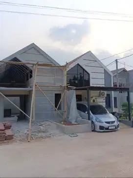 Rumah 1 lantai setengah termurah di depok
