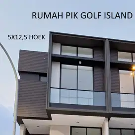 Jual Murah Rumah Golf Island PIK 5x12.5 cluster favorite