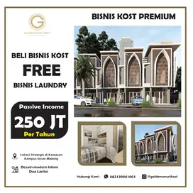 DIJUAL RUMAH KOST NYAMAN DEKAT KAMPUS UB, UIN, UM